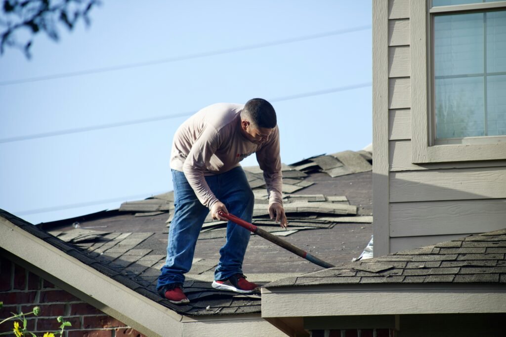 repair or replace an aging roof