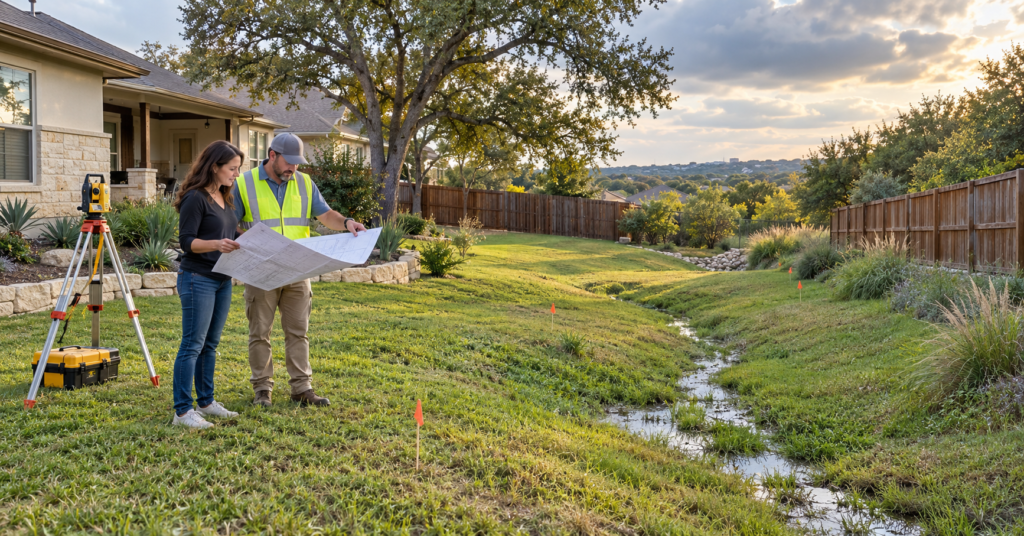 San Antonio drainage easements