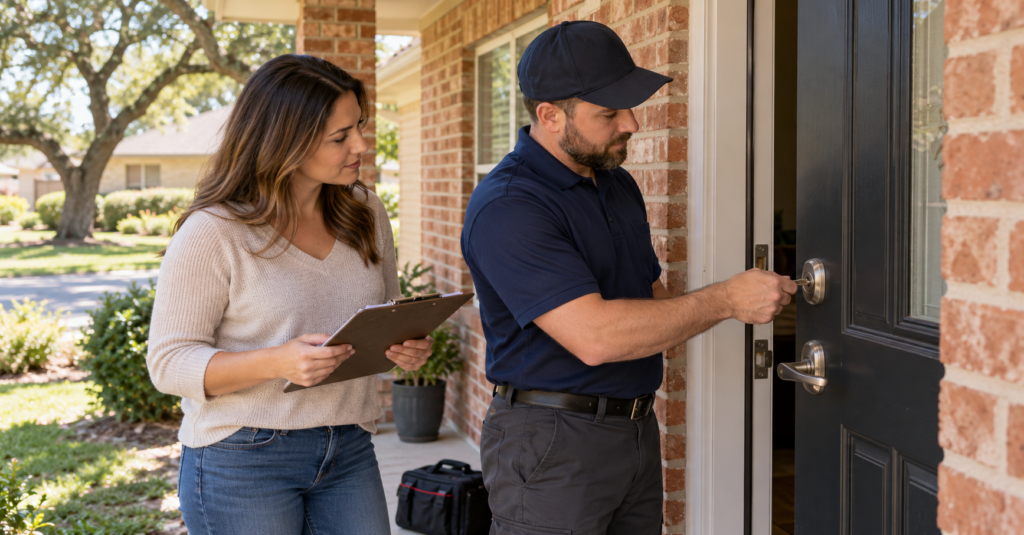 Fort Worth rental rekeying