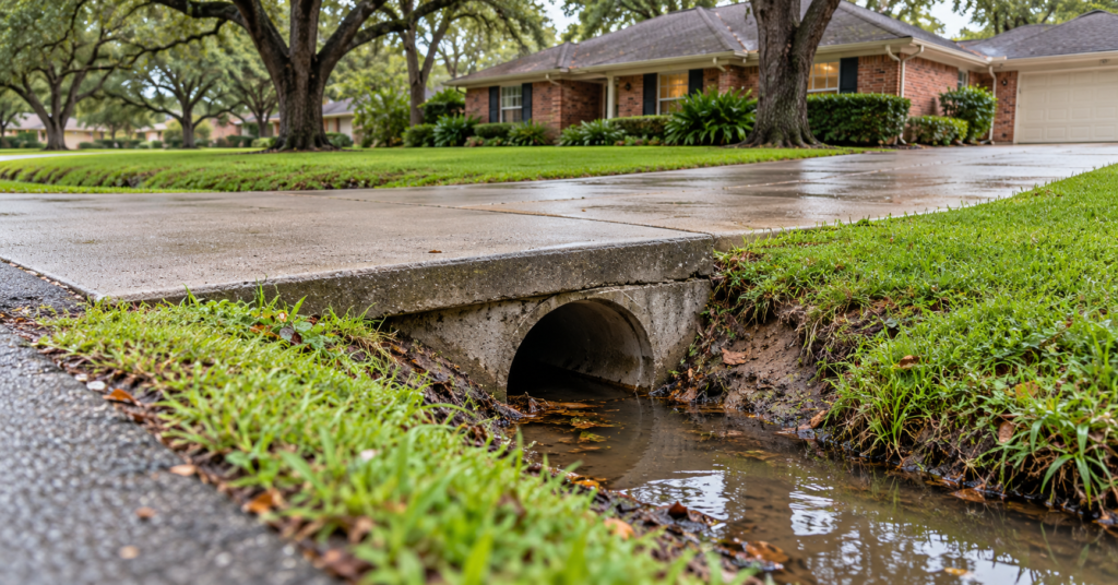 Houston Driveway Culverts