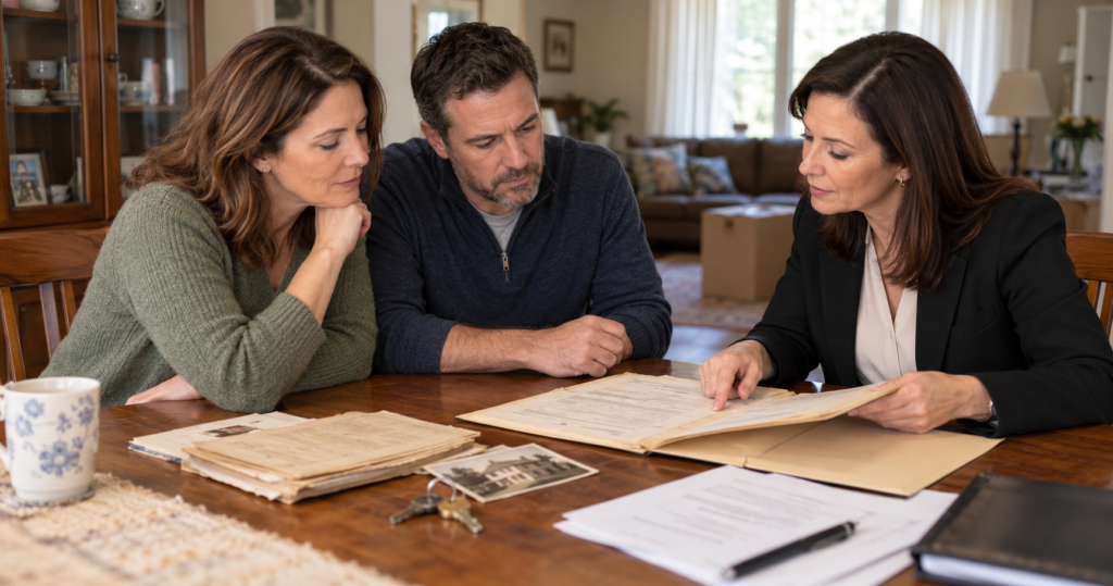 Inherited home sales